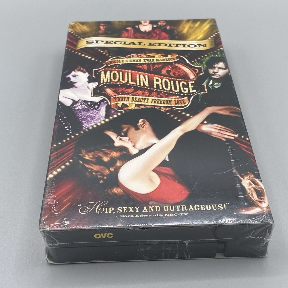 Moulin Rouge w/Over 25 Additional Minutes (VHS, 2002, 20th Century Fox)